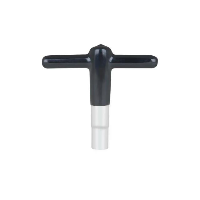 Ajuste Preciso para Tambor: Chave T-Wrench com Luva de Silicone e Acessórios de Percussão em Liga de Zinco