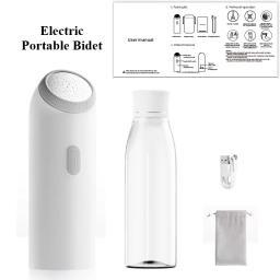 Bidé de Viagem Portátil Elétrico, Pulverizador Pessoal Recarregável, Chuveiro de Mão para Mulheres e Homens, Limpeza de Higiene, Postp - Image 1