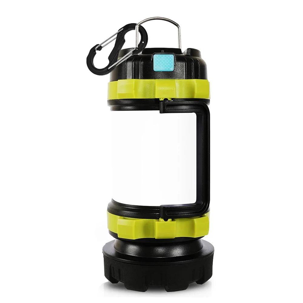 LED recarregável Camping Lantern, Power Bank, impermeável, lanterna para caminhadas, emergência, casa, ao ar livre, novo, 3000mAh - Image 1