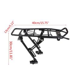 Bagagem bicicleta para transportadora bicicleta liga alumínio carga rack traseiro prateleira ciclismo selim saco titular mtb - Image 6
