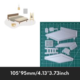 Papel artesanal morre cortado para fazer cartões, viver e móveis para casa, Scrapbooking DIY, gravação em metal, novo, 2024 - Image 5
