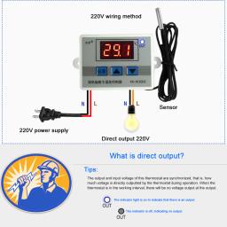 Controlador de temperatura digital para aquário, aquecedor de água digital, compatibilidade versátil, desempenho confiável, 110v, 220v, 12v, 24v - Image 6