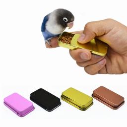 Frasco De Comida De Treinamento De Pássaros, Alimentador Handheld Parrot, Brinquedo Educativo Interativo, Alimentador De Copo - Image 1
