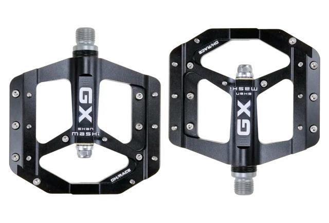 Pedais Gx Selados em Alumínio CNC para Bicicletas de Estrada e Mountain Bike com 3 Rolamentos - Acessórios Ideais para Pés Fros