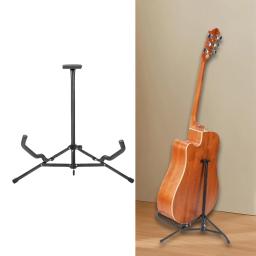 Suporte dobrável para guitarra elétrica, suporte do instrumento de corda, tripé de metal, um quadro, banjo, acessórios de guitarra folclórica - Image 2