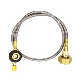 Cilindro exterior Adaptador De Enchimento, Fogão A Gás De Acampamento, Adaptador De Recarga De Gás, Acessórios Conector Do Forno Do Tanque, Europa - Image 6