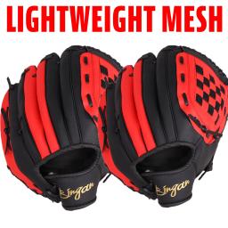 Crianças Adultos PVC Baseball Glove Handmade durável Softball prática acessório Tamanho9.5/10.5/11.5 polegadas mão esquerda Catching Mitt - Image 3