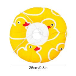 Colar de recuperação de gato | colar de recuperação de animais de estimação macio de proteção ajustável bonito donut elizabeth colar fornecer suporte de pescoço completo - Image 6