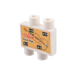 Alice Instrumento de Cordas Pitch Pipe Tuner Turner 4 Tone Quatro-Tubo Portátil Para Violino/Bandolim/Ukulele/Ajuste de Tom Cello - Image 2
