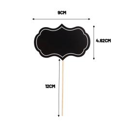 24 pçs bolo topper cartão de papel bandeira inserções sobremesa presente restaurante marca preço etiqueta mensagem cartões de memorando decoração de festa em casa - Image 5