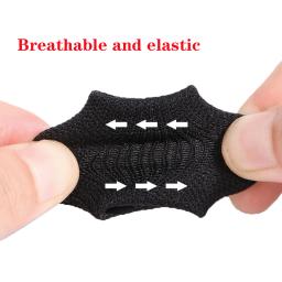 10pcs dedo manga suporte polegar dedo tala cinta protetor respirável elástico remendo fita esportes guarda alívio dor - Image 4