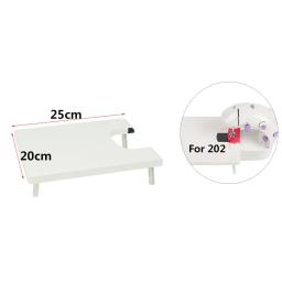 Mesa de extensão doméstica Mini máquina de costura, placa plástica para costureira alfaiate, ferramentas DIY, 202/306 - Image 4