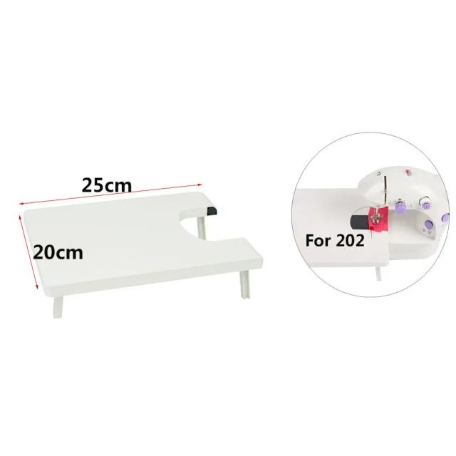 Mesa de Extensão para Máquina de Costura Mini - Placa Plástica Ideal para Costureiras e Alfaiates, Ferramentas DIY 202/306