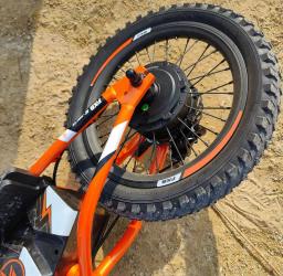16 "350W 36V 5Ah brinquedo bicicleta equilíbrio scooter mini moto pequena bicicleta off road - Image 5