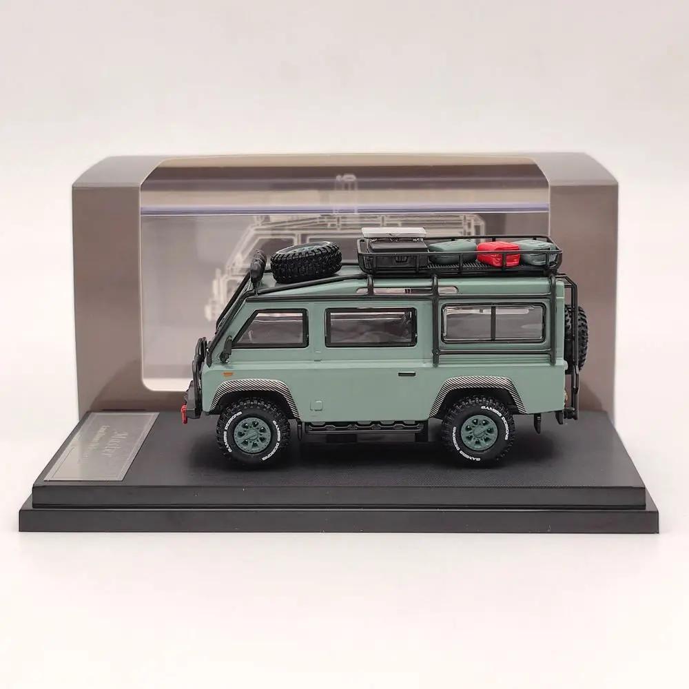 Modelo de carro diecast miniatura, passatempo colecionáveis, presentes colecionáveis, Master Defender 110, Van Camp G-U-L-F, 1:64 - Image 1