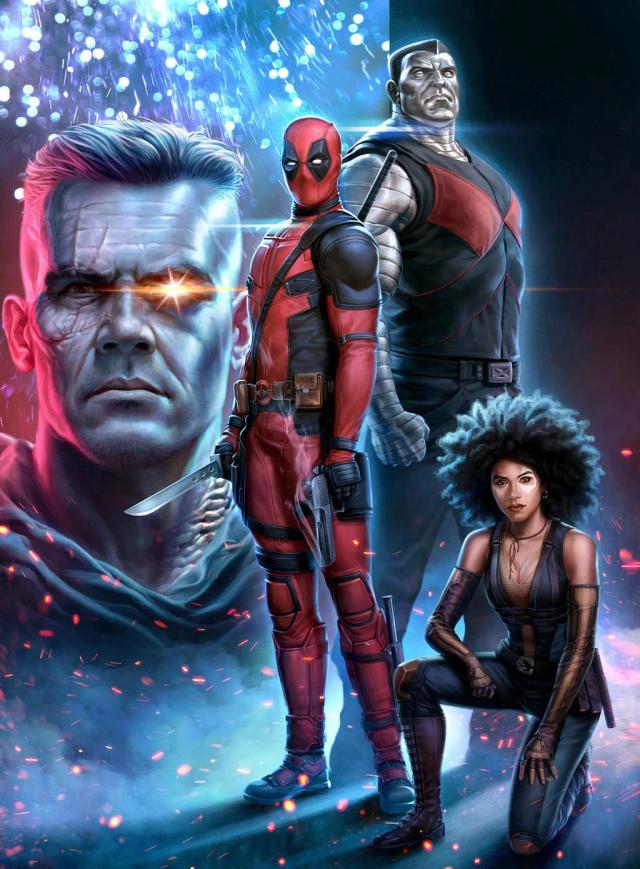 Kits de Pintura em Diamante 5D do Deadpool: Bordado Completo de Personagens de Filme para sua Decoração.