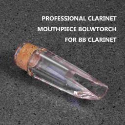 BB Woodwind Transparente Clarinete Boquilhas, bocais, clarinetes, Bolwtorch cristal - Image 2