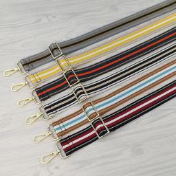 TINBERON-Canvas Correias De Bolsa Ajustáveis para Crossbody, Alça De Ombro Larga, Acessórios De Bolsa De Luxo, Cinto - Image 4