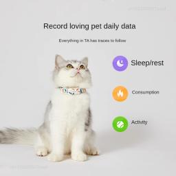 Petkit ajuste 3 inteligente pet coleiras tag bluetooth controle remoto à prova dwaterproof água atividade & monitor de dormir para cão gato pet suprimentos - Image 3
