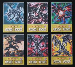 Cartões de papel da coleção do estilo anime Orica, arte diferente, mágico escuro, olhos azuis, dragão branco, olhos vermelhos, preto, conjunto 24pcs - Image 6