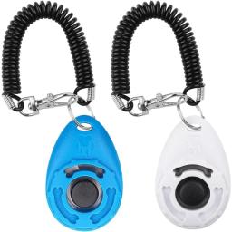 Pet Training Clicker com Correia, Clipes De Treinamento De Cães - Image 1