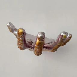 Suporte De Bola De Esportes De Montagem De Parede De Basquete, Rack Em Forma De Mão, Exibição De Voleibol, Basquete E Futebol - Image 3
