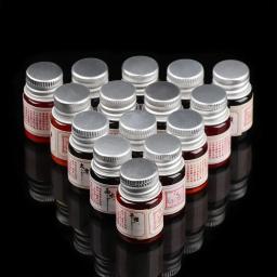 Tinta caligrafia escrita Caneta-tinteiro, Tinta Glitter Powder, 5ml, 24 cores - Image 1