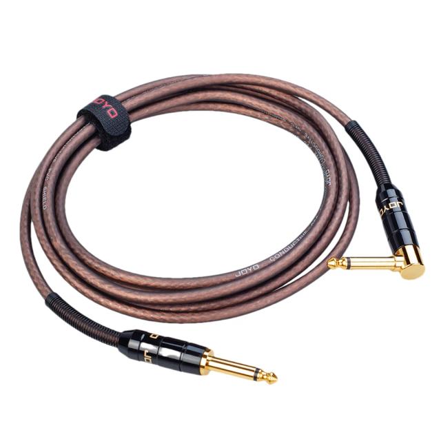Cabo de Áudio Anti-Ruído JOYO de 6m para Guitarra Elétrica e Baixo com Conector de 6.5mm CM-21