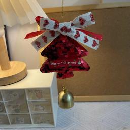 Pano de feltro Enfeites de Natal Árvore de Natal Sinos Pendurados Pingentes para Casa Decorações de Festa de Ano Novo Presentes Crianças - Image 3