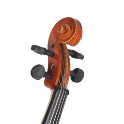 Iniciante Violino com Spruce Painel, Conjunto Completo Acessórios, Polimento Manual Instrumento de Cordas, Maple, 4/4, 1/2, 1/4, 1/8 - Image 4