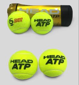Venda quente cabeça atp oficial bolas de tênis china abrir oficial bola raquete de tenis para treinamento profissional - Image 3