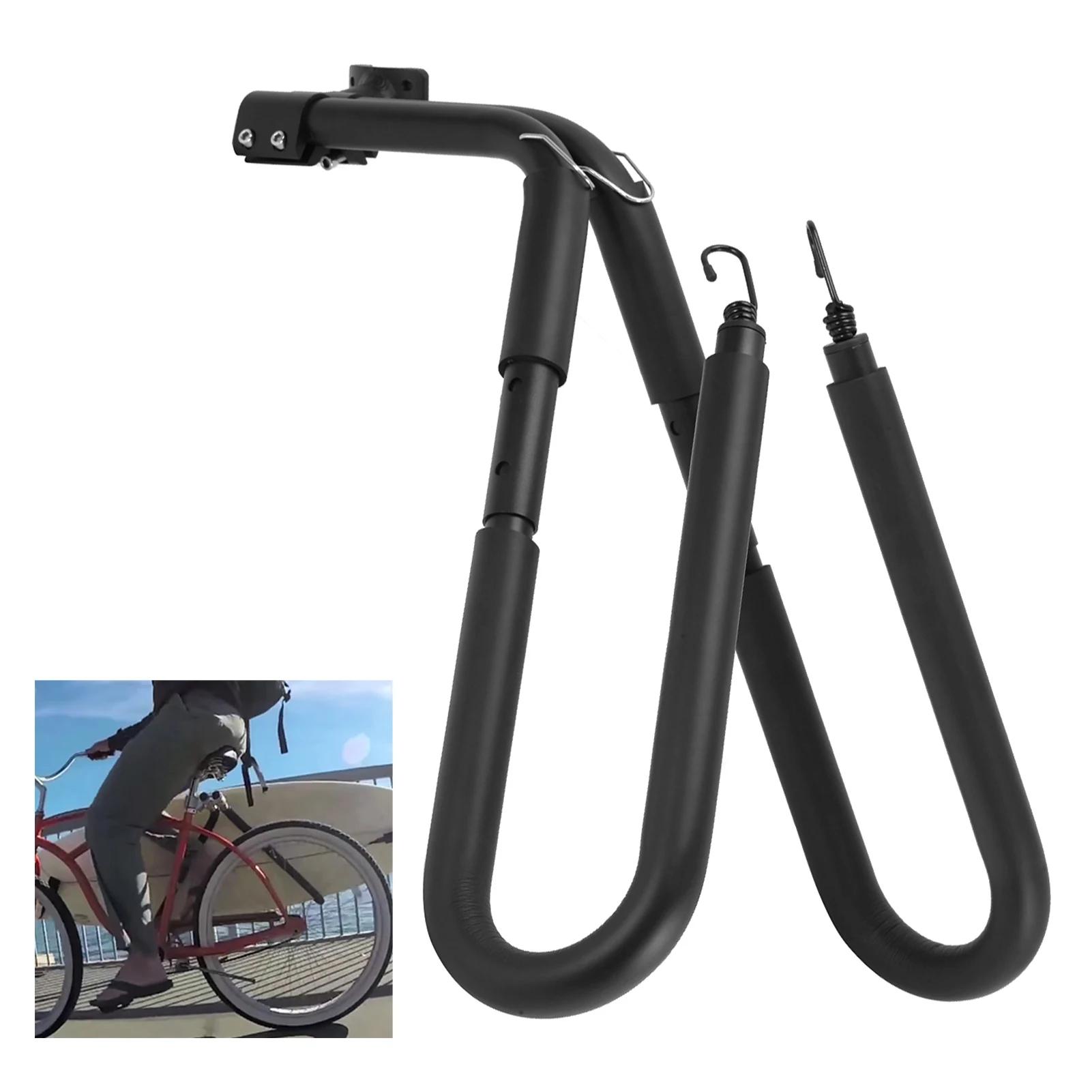 Bicicleta da motocicleta surfboard rack titular portátil ajustável do motor da bicicleta transportadora lateral surf rack wakeboard vento prancha transportadora - Image 1
