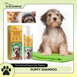 Anti-coceira Shampoo Dog, ácaro remoção de sujeira, hidratante, liso gato cabelo, espuma desodorante, PH equilibrado, Pet Conditioner - Image 1