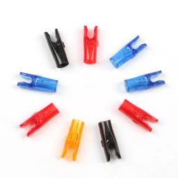 24 pçs/lote tamanho L + Alumínio Seta Nock Nock Plástico Pin para Tiro Com Arco ID4.2mm/6.2 milímetros De Carbono Flecha De Fibra De Vidro Acessórios - Image 2