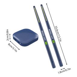 Somatosensory Electronic Drum Kit, Electronic Air Drumsticks, Instrumento Musical, Smart Wireless, Realidade Virtual Drum Stick, pedais - Image 6