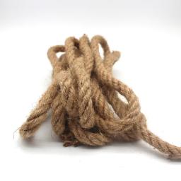 Corda de Juta Natural para Decoração de Casa, Cabo de Juta Vintage, Fio para Costura, Natal, Casamento, Festa, Casa, Artesanato, 1mm-10mm - Image 3