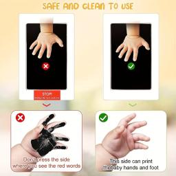 Pet Paw Print Almofada de tinta para cães e gatos, memorização Memorial Supplies, Pegada Pad, 4Pack - Image 6