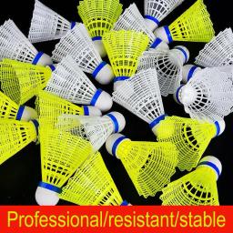 Petecas de Nylon Badminton com Grande Estabilidade, Bolas Duráveis, Treinamento, Esportes Indoor e Outdoor, A9W7, 1PC - Image 1