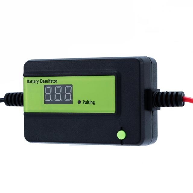 Dessulfator de Baterias para Carros, Caminhões, Motocicletas, ATV, Barcos e RV - Manutenção Eficiente para 12V, 24V, 36V e 48V com Saída de 2A