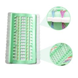 Suporte de linha para costura, organizador de acessórios para ponto cruz, linha com 30 espaços, 50 posições - Image 3
