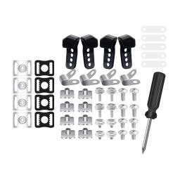 Parafuso arruelas porcas para beisebol e softball, hóquei capacete Repair Kit, 61 pcs - Image 6