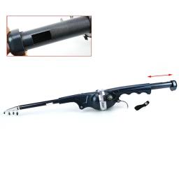 Vara De Pesca Dobrável com Linha De Carretel Combo, Bolso Portátil, Jogando Rocha Telescópica, Dobrável Mini Viagem Rod para Peixe, Alta Qualidade - Image 5