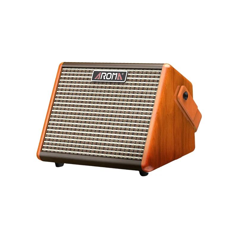 Amplificador portátil recarregável da guitarra acústica, orador de Bluetooth, ajuste do Reverb do canal duplo - Image 1