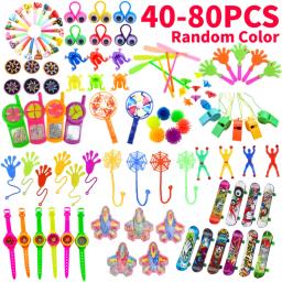 40-80 pçs crianças festa de aniversário favores piñata convidados presentes variedade giveaway pinata enchimento brinquedos em massa para crianças goodie saco presente - Image 1