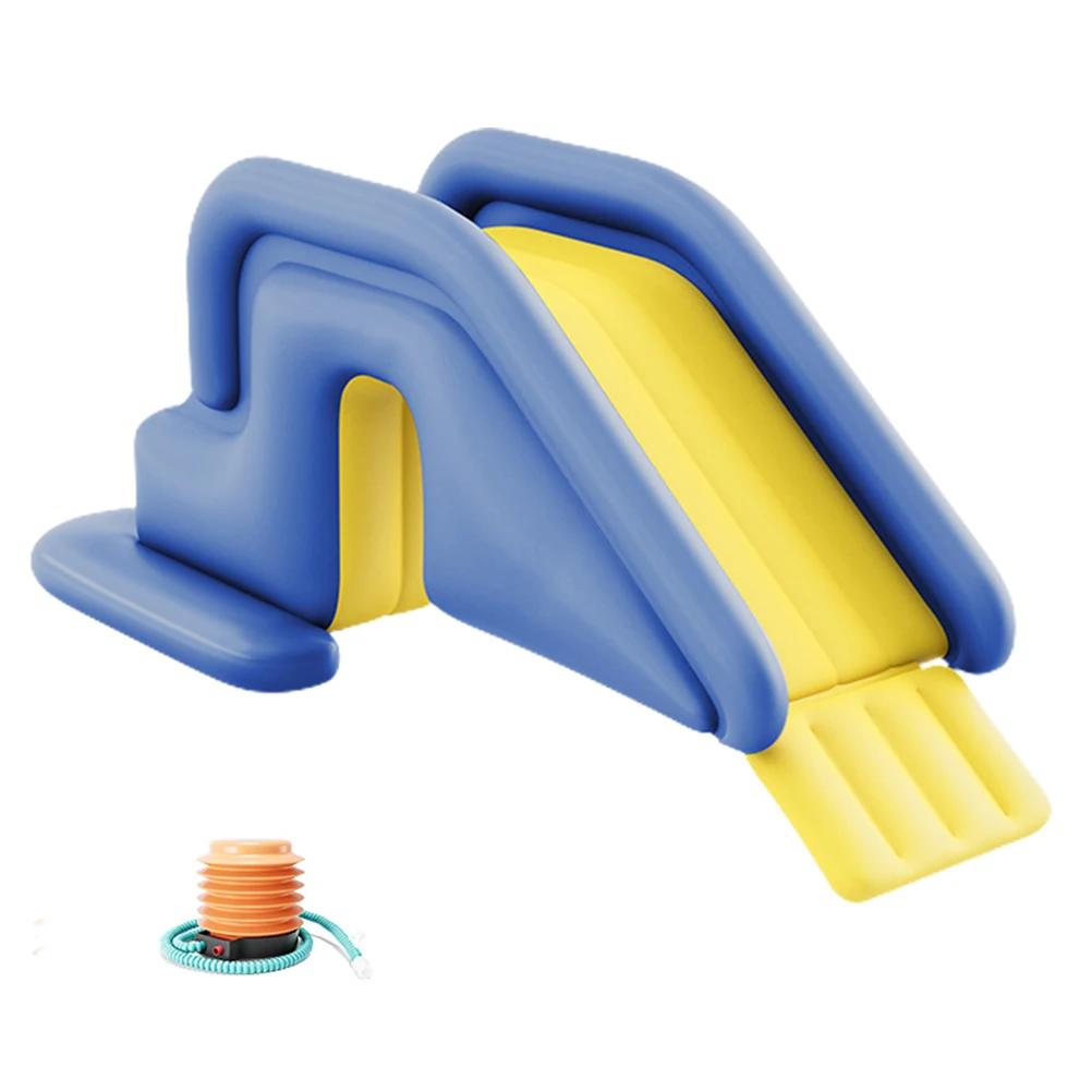 Parede de escalada corrediça de água inflável corrediça de água crianças verão diversão compacto parque inflável ao ar livre dabble corrediça de água - Image 1