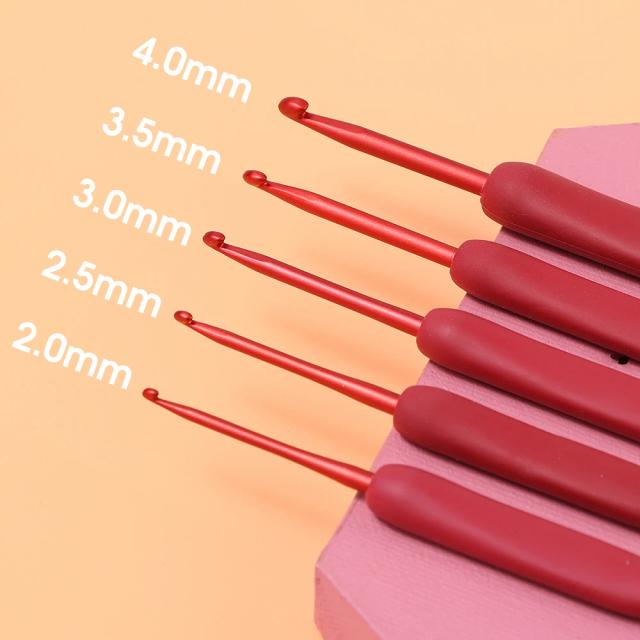 Acessórios de Costura: Ganchos de Silicone para Tricô, Crochê e TECELAGEM DIY