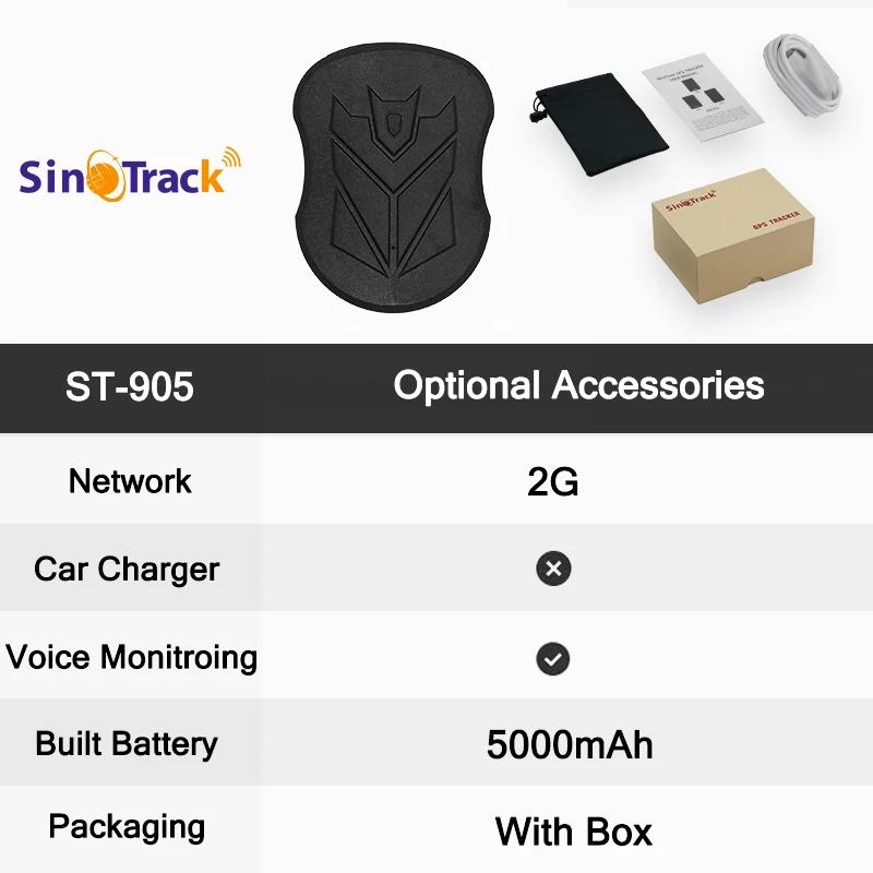 Novo 4g à prova dwaterproof água rastreador gps ST-905/ST-915 veículo localizador de trilha ímã longa espera 10000mah bateria posição em tempo real app - Image 1