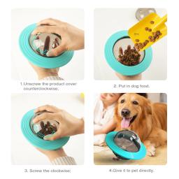 Brinquedo interativo de distribuição de alimentos, Brinquedo de treinamento para cães e gatos pequenos e grandes, Puppy Slow Feed, Pet IQ - Image 6