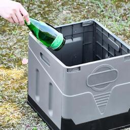 Banheiro de acampamento multifuncional portátil, Banheiro dobrável com separador de separação a seco, Evitar odor, Carro móvel estável - Image 2