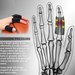BraceTop 10 pçs Elástico Esportes Mangas de Dedo Suporte para Artrite Guarda de Dedo Ao Ar Livre Basquete Voleibol Proteção de Dedo Novo - Image 2